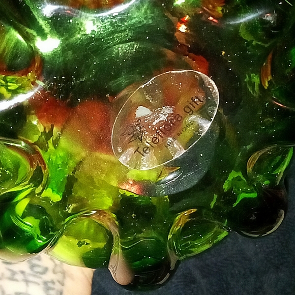 Hand blown glass vase - Picture 2 of 4